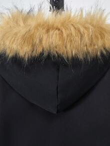 Genkimix Kids 男童保暖连帽外套，休闲冬季款