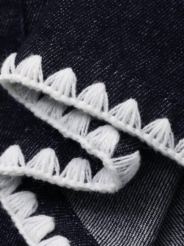 Women's Vintage Washed Loose Casual Denim Jeans