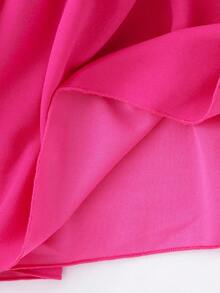 SHEIN Girls' Solid Color Collar Puff Sleeve Cardigan Summer Cute Dress With Small Bag Girls Spring Autumn French Style Dress