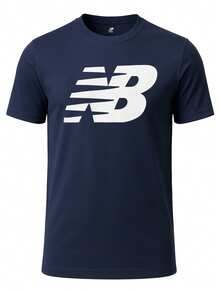New Balance Classic Men´S T-Shirt Navy Blue - DarkBlue - View 1