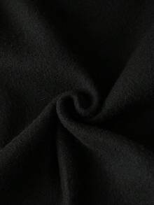 Mirajuku Teen Boy's Casual Loose Fit Sporty Straight Leg Sweatpants With Contrast Panels, Versatile For All Seasons - Black - View 5