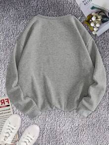 Women Sweatshirts - Grey - View 2