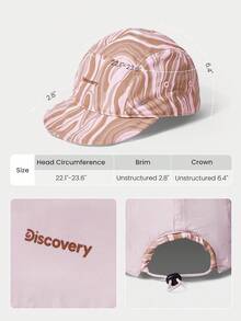 GLOWMODE Mũ lưỡi trai X Discovery Keep It Cool thấm hút mồ hôi, nhanh khô, chống thấm nước, vành mũ không cấu trúc, chóp mũ không cấu trúc, phản quang, dây rút, có thể điều chỉnh, hai mặt, thích hợp cho đi bộ đường dài, hoạt động ngoài trời, chạy bộ, tập luyện, thể thao. - Màu hồng gỉ - Xem 7