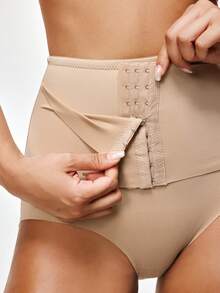 SHAPORA 1件装女士强力塑身裤 - 杏色 - 查看 7