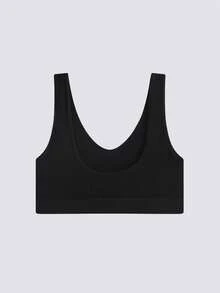 Loungeista 3件装女士透气无缝运动文胸，无胸垫超薄背心，适合运动穿着