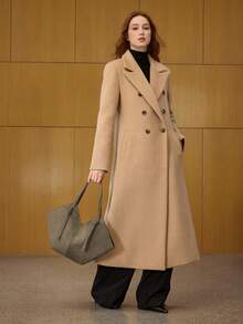 MOTF PREMIUM BOLSO DE MANO GRANDE DE ANTE SÓLIDO DE MODA - Verde militar - Ver 7