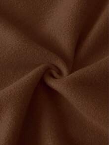 INAWLY 大码女式休闲卫衣，咖啡色，经典英文字母印花长袖卫衣，外套，教师装，返校季，毕业季，日常穿着，冬季夹克，必备单品，吸睛时尚百搭设计 - 咖啡棕 - 查看 3