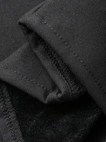 DAZY 女士加厚保暖宽松九分裤，优雅正式，秋冬款