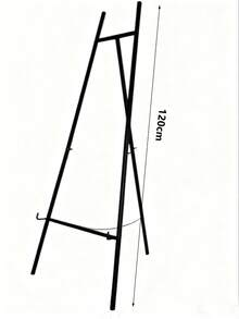 Giá đỡ biển hiệu bằng vàng, giá đỡ trưng bày bằng kim loại chịu lực có dây xích điều chỉnh, giá đỡ tranh nghệ thuật 4 tầng để vẽ, biển hiệu đám cưới, áp phích và trưng bày thương mại - KÍCH CỠ - Xem 13