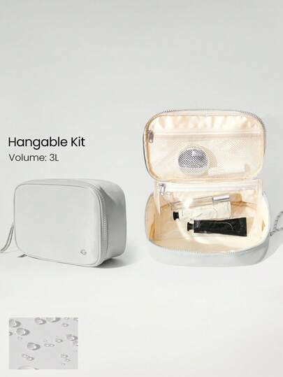 GLOWMODE Bolsa Esportiva de Grande Capacidade com Zíper, Resistente à Água, para Itens Essenciais, Uso Diário, Casual e Viagens.