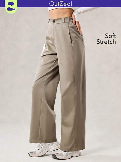 OutZeal Calças retas para uso externo com stretch e resistentes a rasgos, para uso casual diário