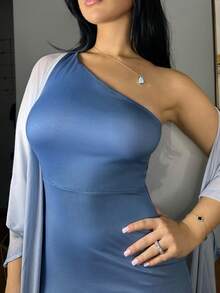 Vassilux Women Two-piece Outfits Ombre Anggun - Blue and White - View 6
