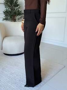 Milla Jasmine بنطلون أبيض كاجوال للعمل للنساء