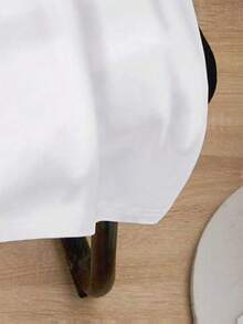 男士星形印花T恤，适合夏季，星形印花款式，当下流行，时尚T恤，美观T恤，送给兄弟姐妹的礼物，送给兄弟的礼物，送给爸爸的礼物，父亲节礼物，休闲简约时尚上衣 - 白色 - 查看 3