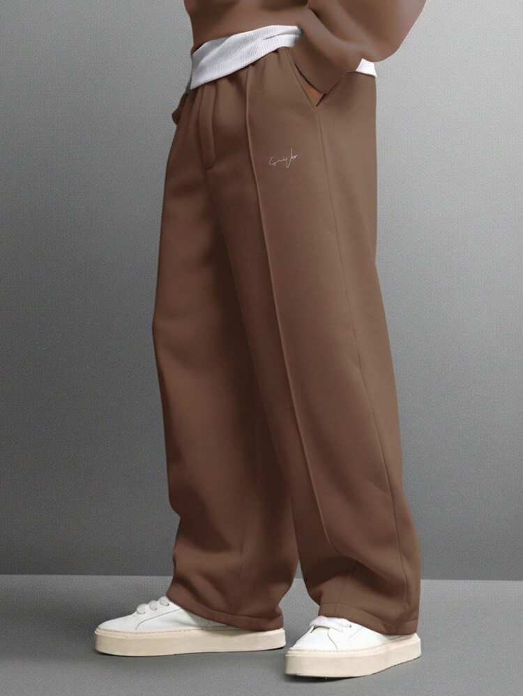 Pantalones deportivos holgados con bolsillos laterales