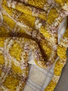 NEON BLANC 男士休闲格子连帽卫衣，秋冬季 - 黃色 - 查看 6