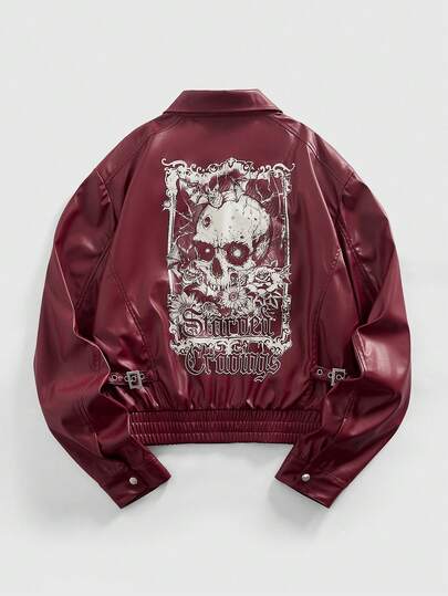 Street Life Veste  à manches longues avec col imprimé pour hommes