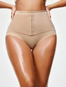 SHAPORA 1件装女士强力塑身裤 - 杏色 - 查看 6