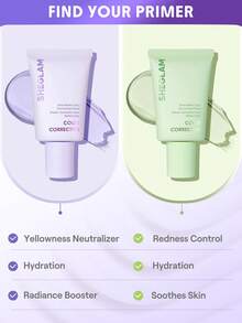 SHEGLAM Even Better 修色妝前乳-Purple 品牌 美容 化妝 化妝品 適合女性與女孩 完美搭配夏季春季 Y2K 時尚 流行 生日 母親節禮物 假期 派對準備就緒 最佳顏色 - 紫色 - 查看 7