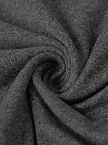 EMERY ROSE 干花刺绣艺术风格印花休闲大码长袖T恤