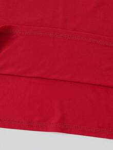 Christmas Women's Casual Fashion Cartoon Cute Reindeer Santa Claus Cartoon Print Christmas Tree Creative Hohoho Slogan Graphic Short Sleeve T-Shirt Graphic T-Shirt Women's Tops