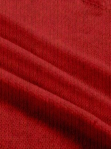 EMERY ROSE Pullover tricoté décontracté pour femmes, rouge, convenant à l'automne/hiver, Noël, avec imprimé de Noël - Multicolore - Voir 4