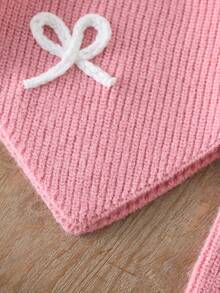 New Fashionable Versatile Cute Bow Knit Sweater & Flare Pants 2-Piece Set For Girls Pink Bow Baby Outfit Baby Girl Knitted Outfit Baby Girl Warm Sets Autumn And Winter Two Piece Suit Cozy Pixies Baby Girl Set Autumn And Winter Two Piece Suit Toddle 2 Piece Mommy And Me Clothes Set Two Piece Winter Outfits For Toddler Girl Knit Two Piece Toddler Baby Set Autumn Winter Season Fall Baby Outfit Knit Two-Piece Toddler Brown Baby Girl Outfit Baby Girls Brown Set Toddler Suit Baby Girl Knit Set Baby Girl Clothes Cardigan For Toddler Girl Toddler Girl Clothes Baby Girl Warm Sets Neutral Baby Clothes Unisex Vintage Winter Baby Clothes Baby Knitted Outfit Baby Knitted Romper