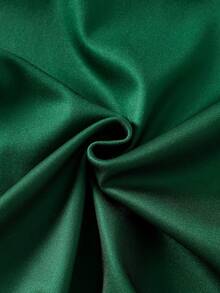 SHEIN 女婴圣诞休闲可爱卡通印花长袖套头卫衣和运动裤套装 - 綠色 - 查看 7