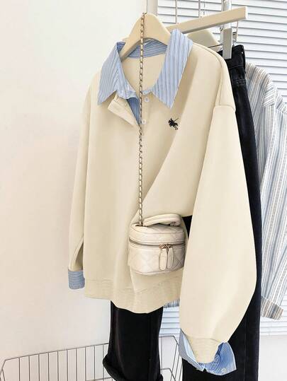 Resyla Autumn/Winter New Casual College Style Women Sweatshirt