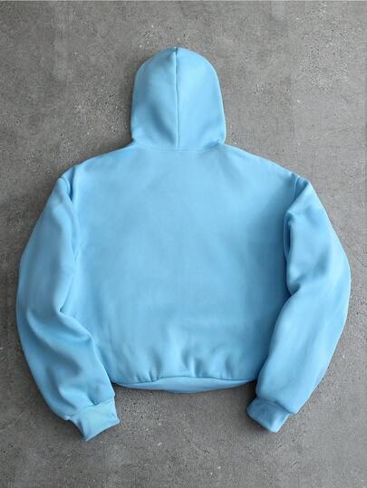 Street Life Sweat-shirt à capuche décontracté pour hommes avec appliqué floral, streetwear, automne/hiver