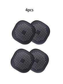 1/3/4Pcs Drain Cover With Suction Cup Pad, Kitchen Bathroom Sink Strainer Hair Filter Home Bathroom Decor Fall Decor Back To School - Multicolor - Ver 16