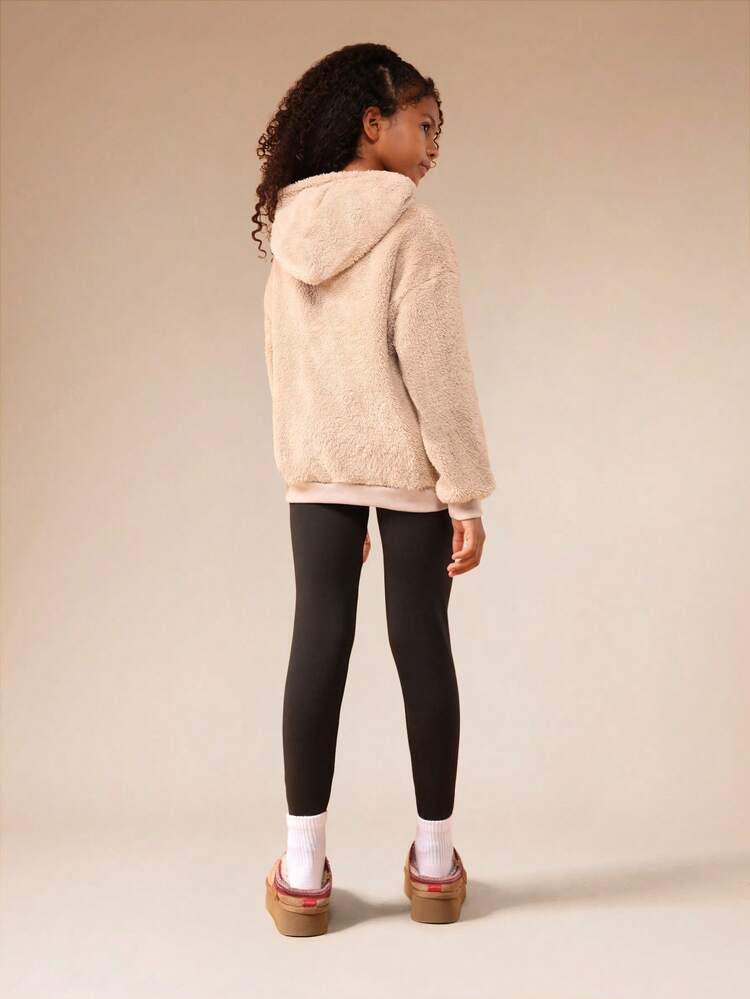 Sherpa Hoodie With Argentina Print And Leggings