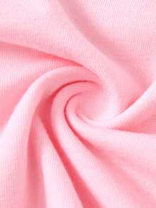 Betty Boop x SHEIN Women's Leopard Print And Cartoon Figure Graphic Round Neck Short Sleeve T-Shirt - Pink - View 5