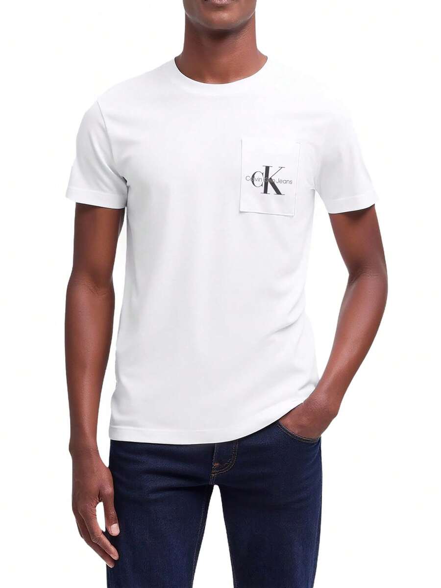 Calvin Klein Men´S T-Shirt Bright White - White - View 1