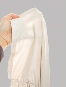 SHEIN Girlism 3件套少女纯色圆领褶皱长袖T恤紧身衣3件装青少年紧身长袖上衣紧身衣 - 彩色 - 查看 11