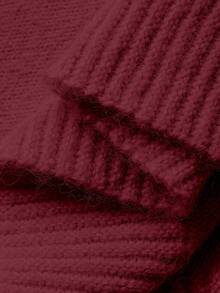 Dazy Plus 大码女式纯色斜肩露肩宽松针织套头毛衣，秋冬款