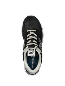 New Balance 574 Women Casual Shoes Black White ML574EVB - 黑白 - 查看 5