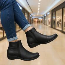 Women Ankle Boots & Booties - Black - View 2