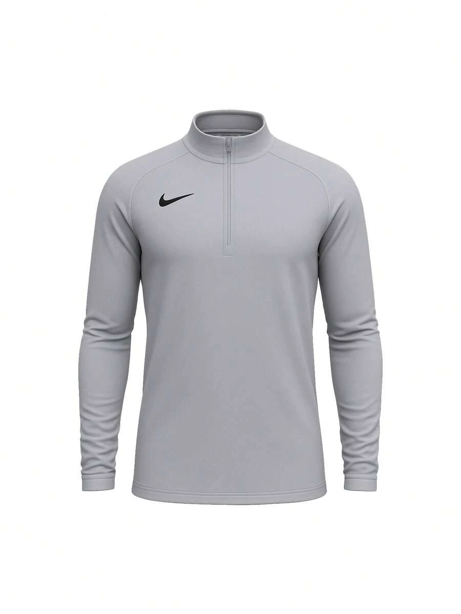 Nike Men's 1/4 Zip Top Grey - Grey - View 1