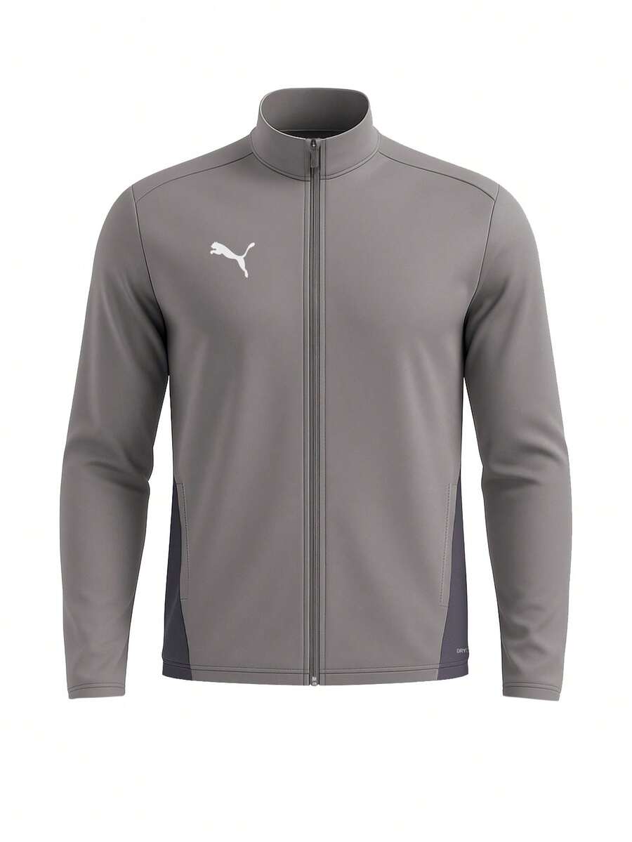Puma Teamgoal Men Training Jacket Grey - Grey - View 1