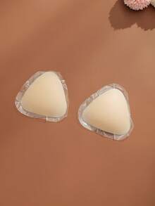 3 Pairs Women Skin-Friendly Silicone Nipple Covers In Different Shapes - Multicolor - View 3