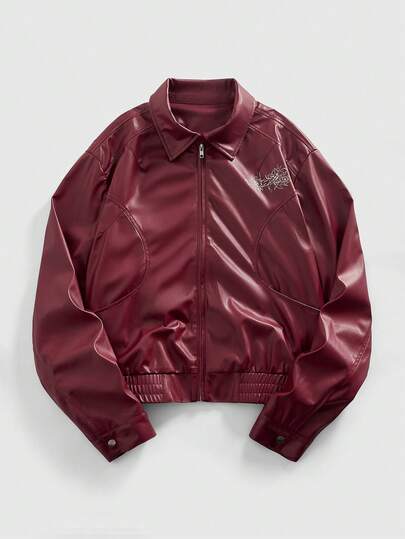 Street Life Veste  à manches longues avec col imprimé pour hommes