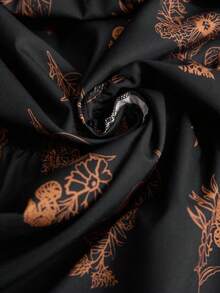 SHEIN CURVE+ 大码女装秋冬休闲航海风女装蓝色简约蓬松长袖复古风格女装万圣节服装女装海军风外套万圣节服装女装冬季服装海军风服装女装冬季服装女装外套 - 彩色 - 查看 10