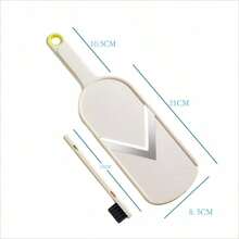 1个蔬菜沙拉切片器/刨丝器，适用于卷心菜、生菜、紫甘蓝、黄瓜、小白菜，多功能卷心菜切片器