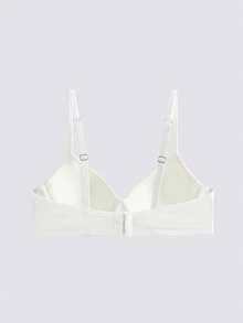 Loungeista 3Pcs Solid Seamless Push Up Bras --Three-Breasted Adjustable Shoulder Straps Underwire Bras - Multicolor - View 10