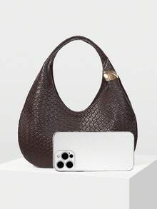 MOTF PREMIUM SHOULDER BAG - Brown - View 4