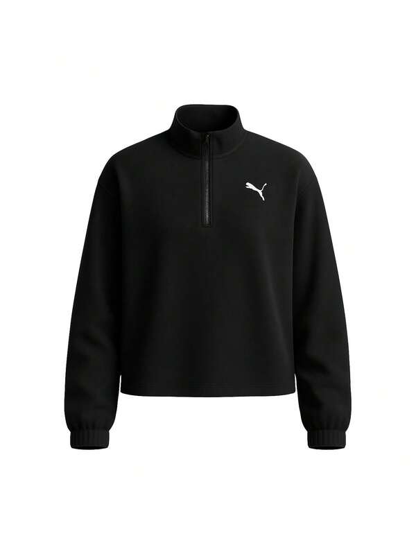 Puma Strong Women's 1/4 Zip Sweatshirt Black