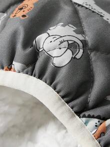 Cozy Pixies 1-Pack Of Extra-Thick Quilted Baby Hat With Thermal Lined And Printed Design, Warm And Cozy. - Multicolor - View 4