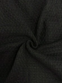 Selianne 女式黑白拼接宽肩带前扣休闲连衣裙 - 彩色 - 查看 8