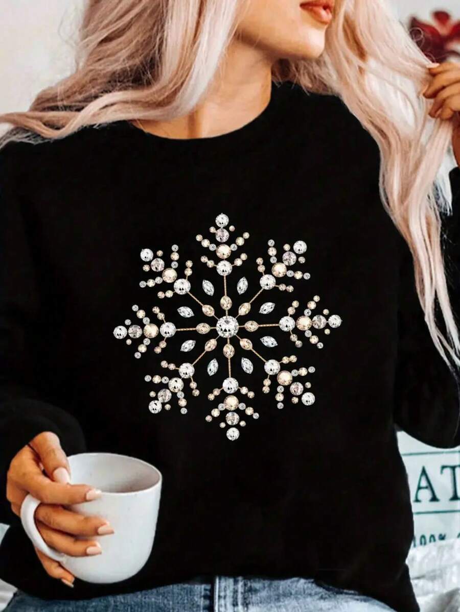 Women Sweatshirts - Black - View 1